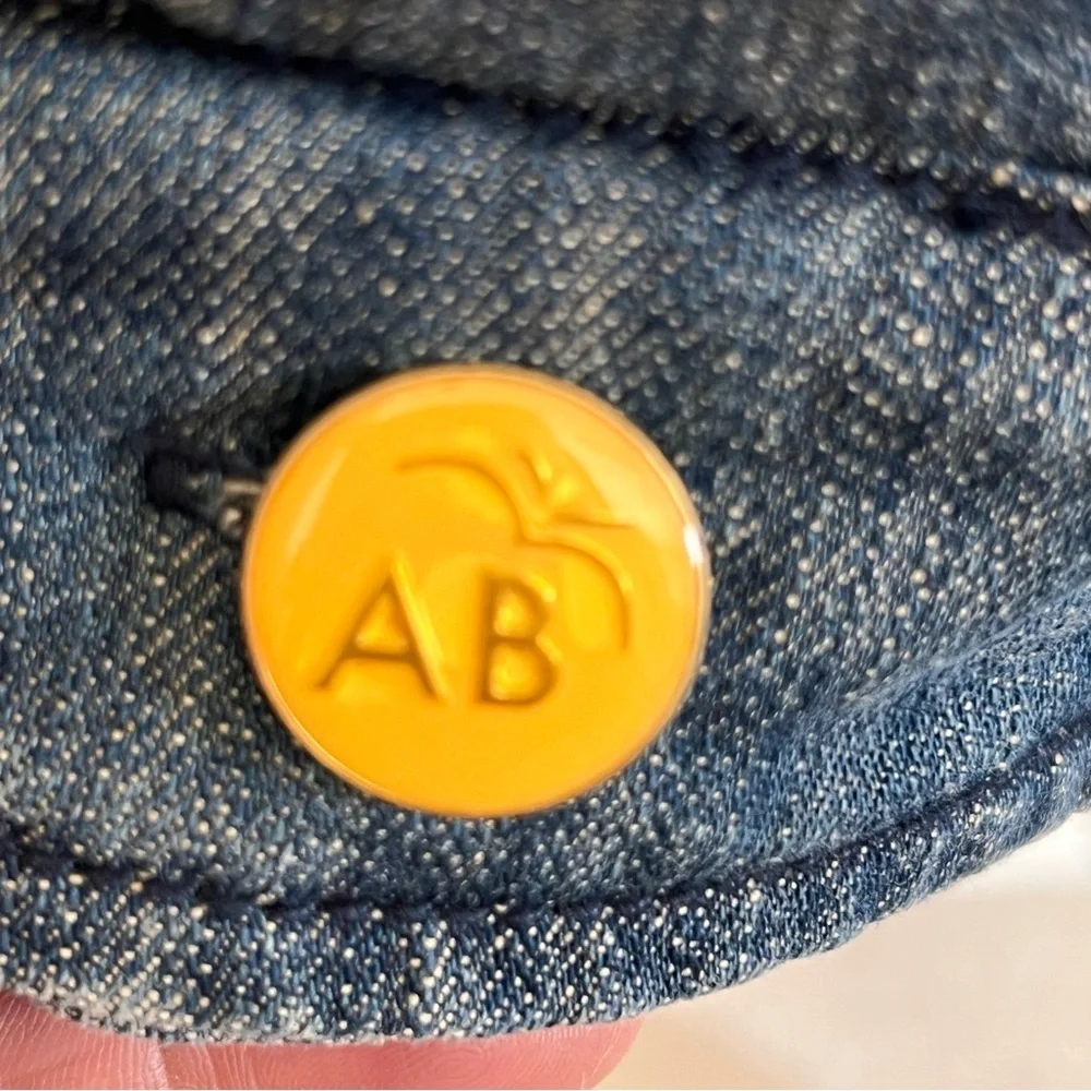 Vintage Apple Bottoms Denim Jacket with Yellow Signature Buttons - Picture 11 of 15